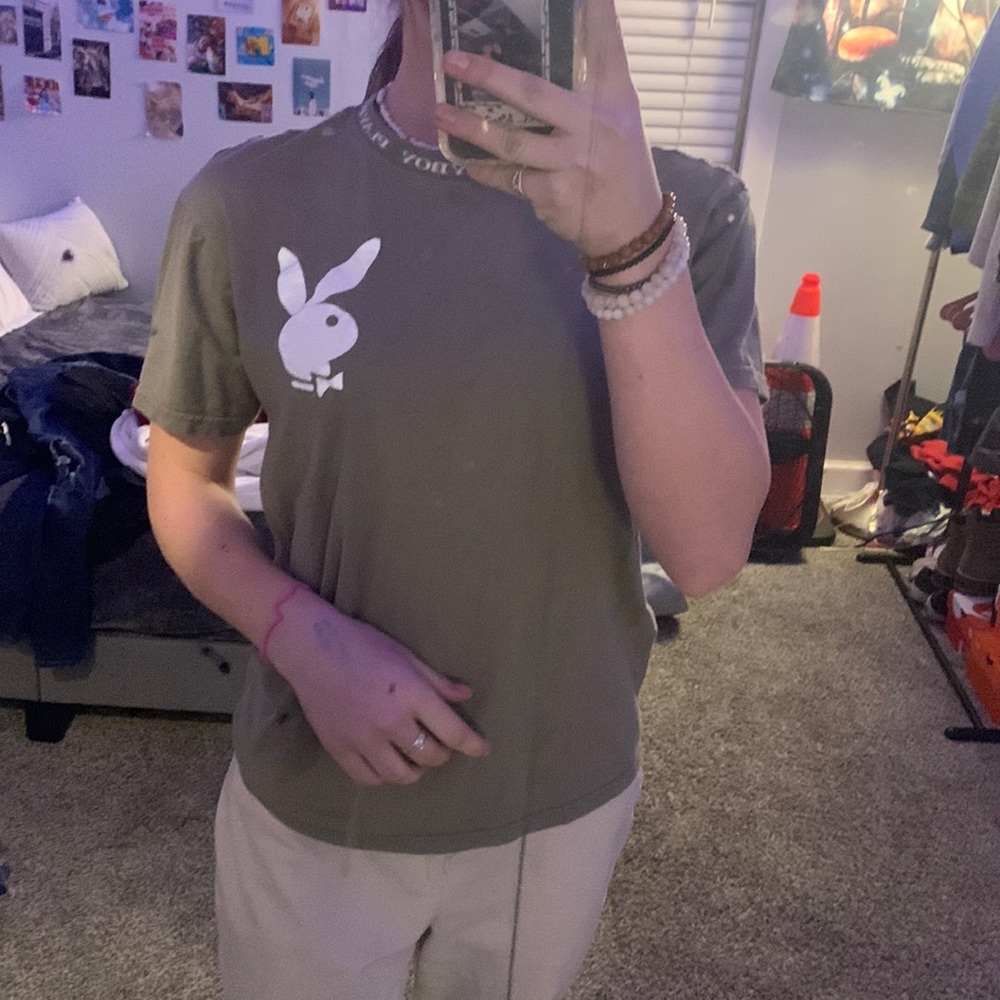 PLAYBOY TAHIRT PACSUN green/small